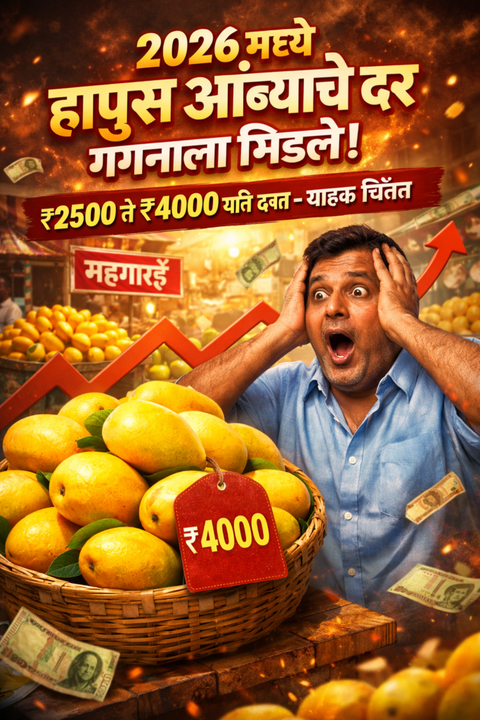 यंदा हापूस आंब्याचे दर काय 