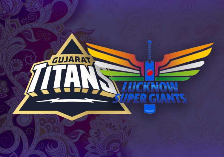 Gujrat Titans and Lucknow super Giants Logo 